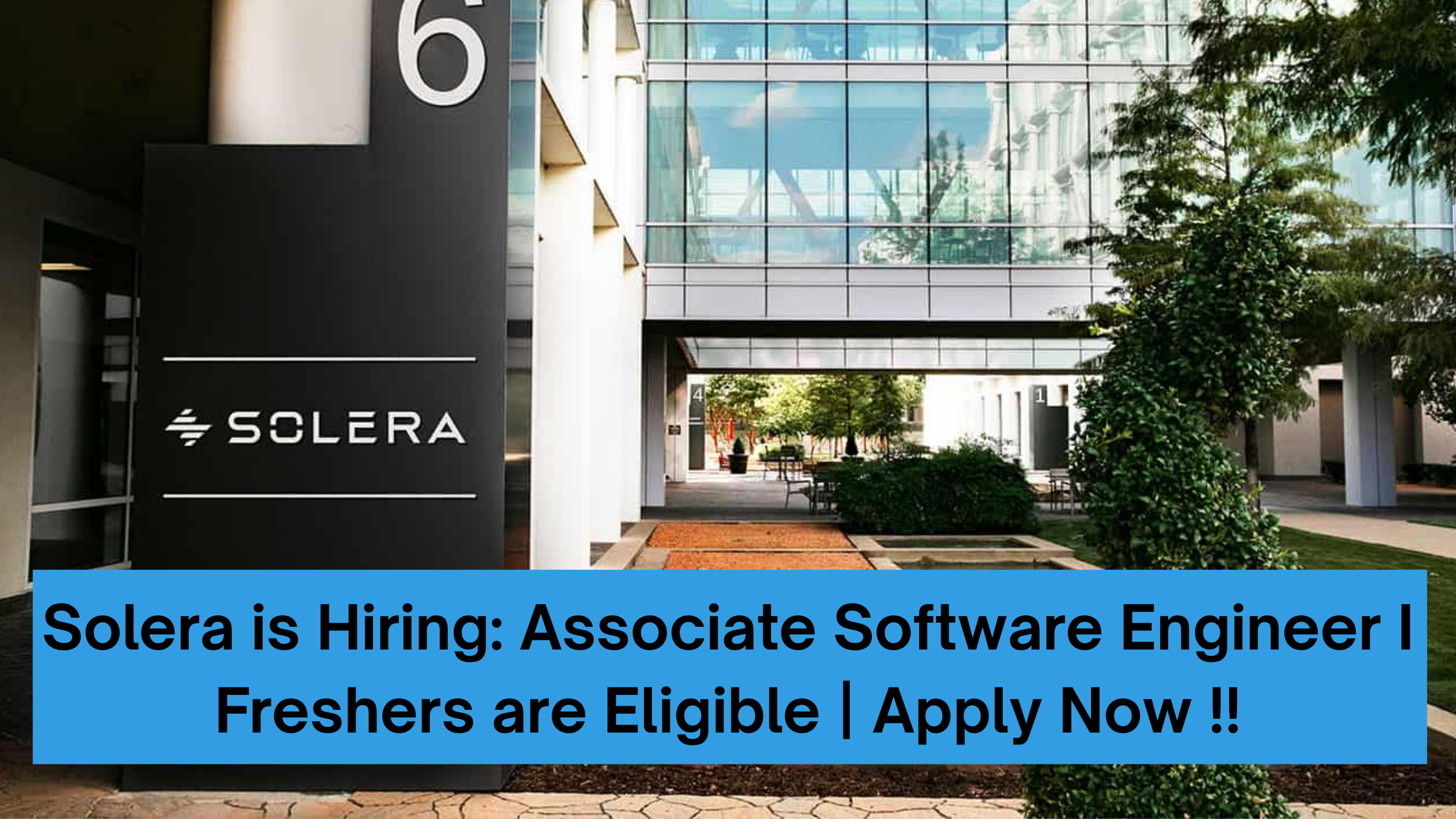 Solera is Hiring: Associate Software Engineer I – Freshers are Eligible | Apply Now !!